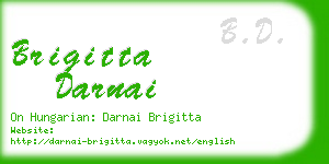 brigitta darnai business card